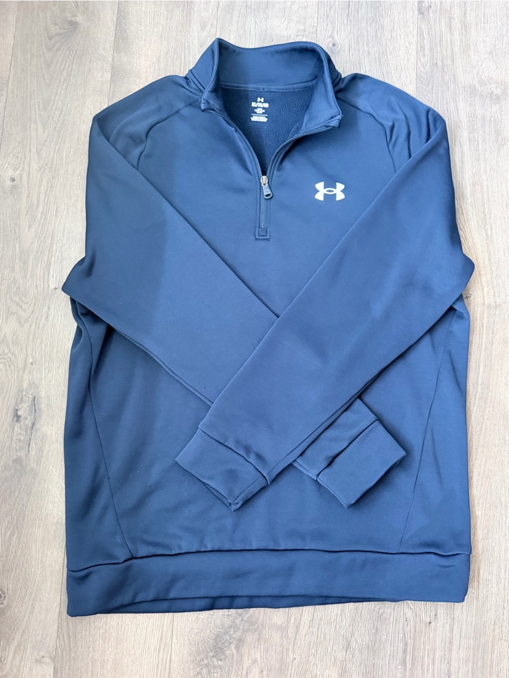 Under Armour Dark Blue Half-Zip Performance Top
